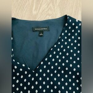 Banana Republic Dark Blue Blouse